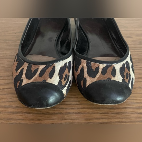 Giuseppe Zanotti 37.5 Leopard Cap Toe Flats - Picture 3 of 7